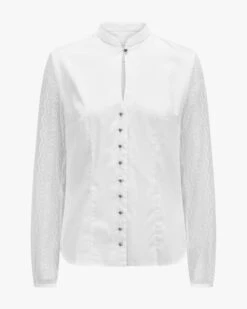 Hilda Trachtenbluse Weiß