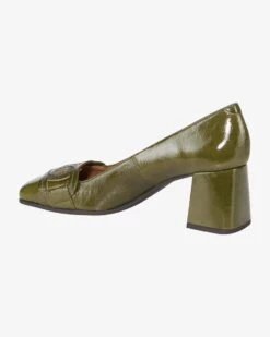 Venice Trachten-Pumps Oliv -Damenmodegeschäft 00789302 001 3