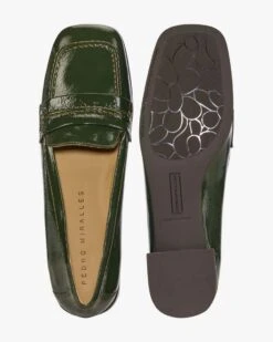 Reflex Trachten-Loafer Grün -Damenmodegeschäft 00789307 001 5