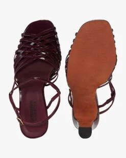 Trachten-Sandaletten Rot 11 Trachten-Sandaletten Rot -Damenmodegeschäft 00789349 001 5