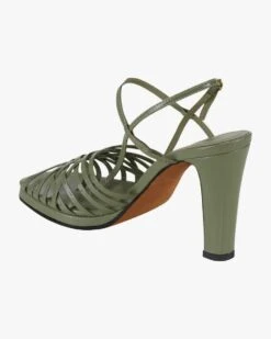 Trachten-Sandaletten Grün -Damenmodegeschäft 00789349 002 3