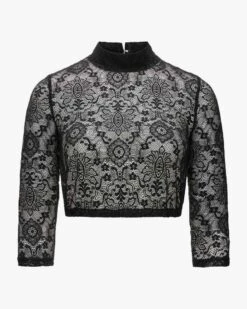 Dirndlbluse Schwarz
