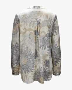 Ferita Seidenbluse Beige -Damenmodegeschäft 00789483 001 2