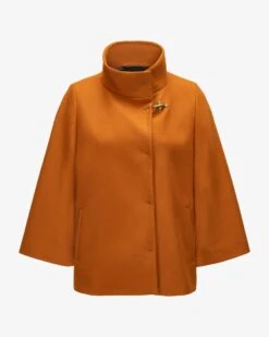 Wolljacke Orange