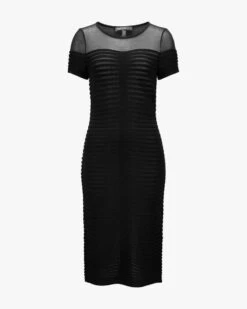 Strickkleid Schwarz