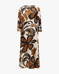 Kleid Braun