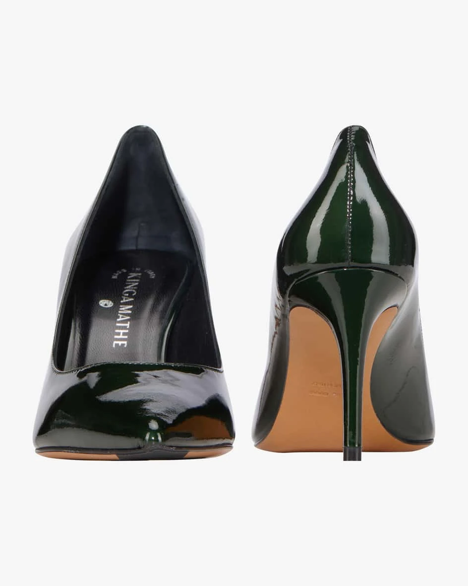 Sophia Trachten-Pumps Schwarz 5 Sophia Trachten-Pumps Schwarz – Bild 4