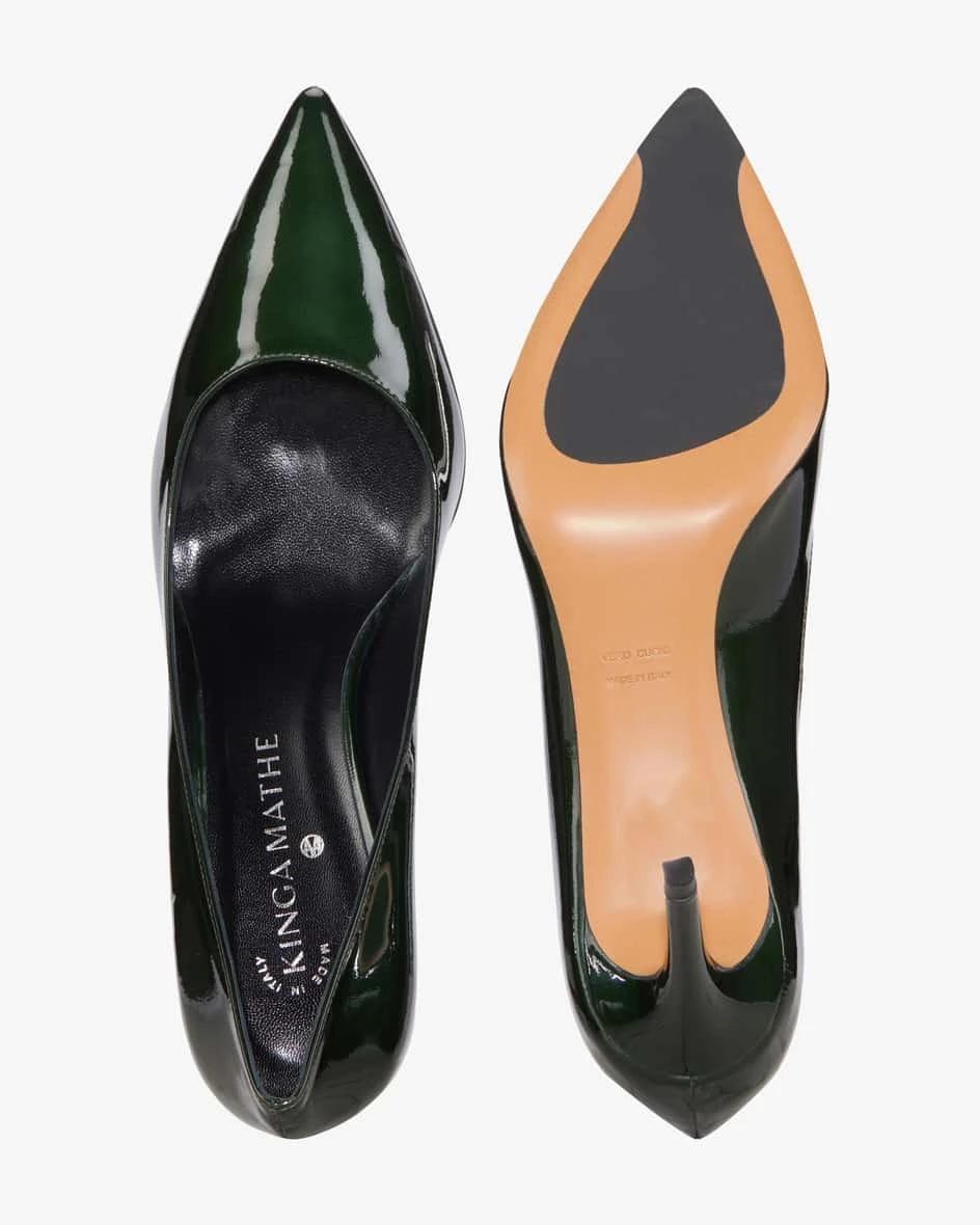 Sophia Trachten-Pumps Schwarz 6 Sophia Trachten-Pumps Schwarz – Bild 5