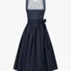 Midi-Dirndl Mit Schürze Blau -Damenmodegeschäft 00790239 001 1