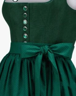 Midi-Dirndl Mit Schürze Grün -Damenmodegeschäft 00790240 001 3