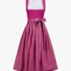 Midi-Dirndl Mit Schürze Violett -Damenmodegeschäft 00790241 003 1
