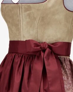 Dirndl Lang Mit Schürze Taupe 8 Dirndl Lang Mit Schürze Taupe -Damenmodegeschäft 00790242 003 3