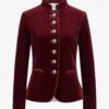 Bern Samt-Trachtenblazer Rot -Damenmodegeschäft 00790247 001 1