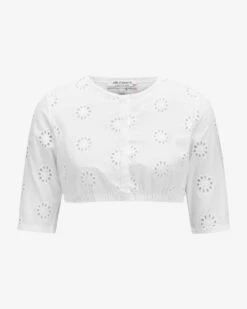 Dirndlbluse Weiß
